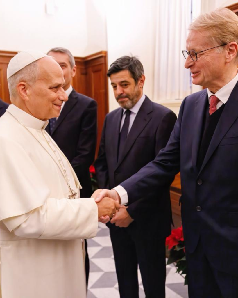 lucio malan e papa leone