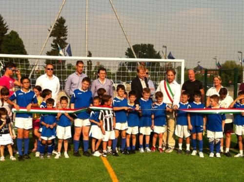 Villafranca, 2012. Inaugurazione campi sport