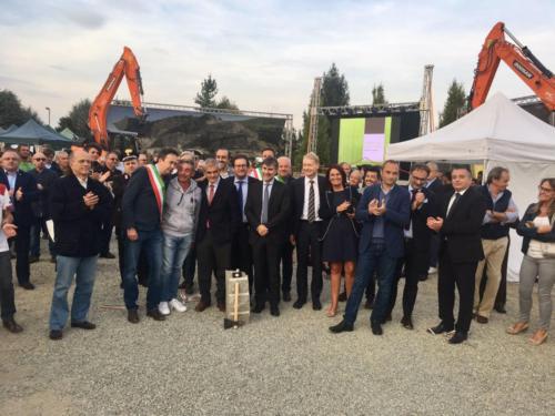 Bagnolo Piemonte, 2017. Inaugurazione Fiera della Pietra