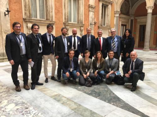Roma, Novembre 2016. Incontro al Senato con una delegazione di Sindaci lombardi