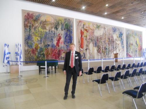 Gerusalemme, ottobre 2011. Alla Knesset sede del Parlamento monocamerale di Israele