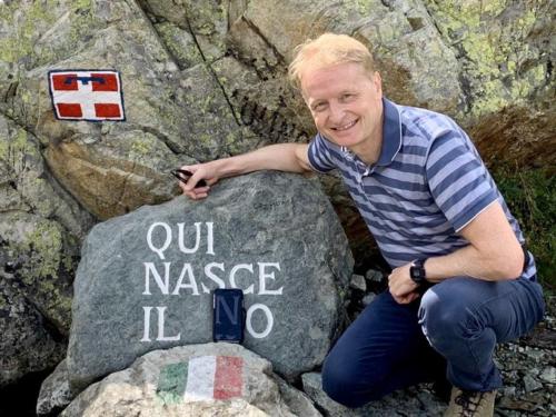 Settembre 2020. "Qui nasce il Po" diventa "Qui nasce il No" al Referendum sul taglio della rappresentanza democratica